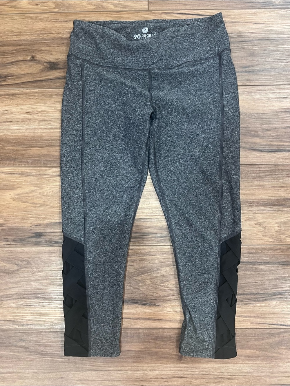 90 Degree By Reflex Men's Dark Gray Heather Sweater